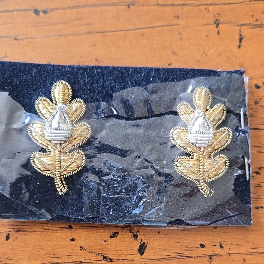 Military Rating Gold Leaf